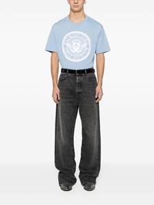Balmain Coin cotton T-shirt - Blauw