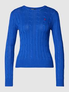 Polo Ralph Lauren Gebreide pullover met kabelpatroon, model 'JULIANNA'