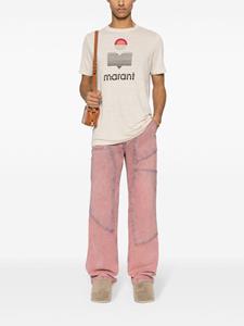 MARANT Karman linen T-shirt - Beige