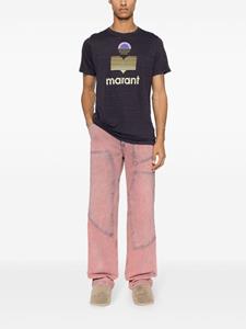 MARANT Karman linen T-shirt - Paars