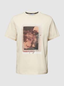 CK Calvin Klein T-shirt met labelprint, model 'PHOTO'