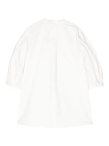 Chloé balloon-sleeve cotton blouse - Wit