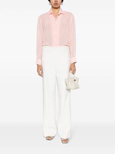 Ralph Lauren Collection spread-collar button-fastening shirt - Roze
