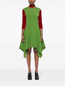 Jean Paul Gaultier Pre-Owned 1990 asymmetrische jurk - Groen
