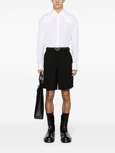 Alexander McQueen long-sleeve cotton shirt - Wit