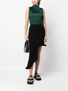 Pleats Please Issey Miyake Geplooide blouse - Groen