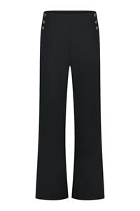 Studio Anneloes Female Broeken Jessy Bonded Button Trousers 09408
