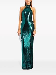 Retrofete Cora sequin-embellished maxi dress - Groen