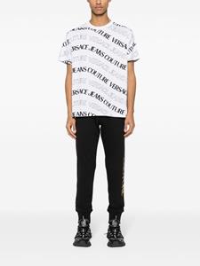 Versace logo-print cotton T-shirt - Wit