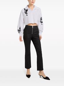 Cinq A Sept Selina cropped blouse - Wit