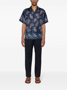 ETRO Overhemd met paisley-print - Blauw