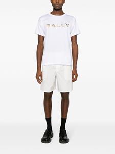 Bally logo-print organic-cotton T-shirt - Wit