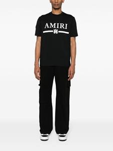 AMIRI logo-print cotton T-shirt - Zwart