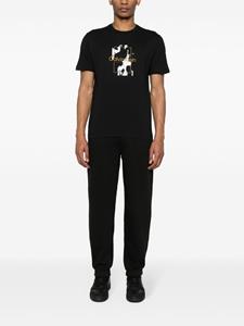 Calvin Klein graphic-print cotton T-shirt - Zwart