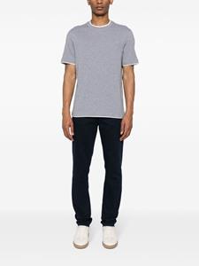 Brunello Cucinelli faux-layered cotton T-shirt - Grijs