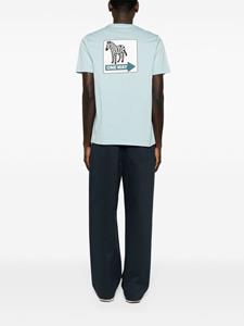 PS Paul Smith T-shirt met print - Blauw