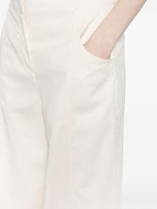 TWP mid-rise palazzo trousers - Beige