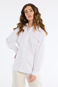 Studio Anneloes Paige poplin blouse - white - 09384