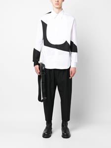 Alexander McQueen Overhemd met geometrisch patroon - Wit