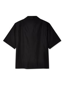 Marni bead-embellished cotton shirt - Zwart