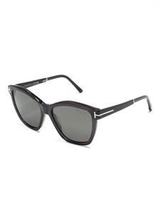 TOM FORD Eyewear Lucia zonnebril met vierkant montuur - Zwart