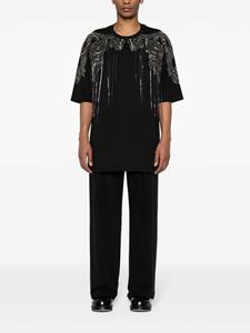 Balmain sequin-embellished cotton T-shirt - Zwart