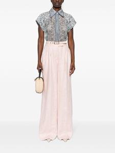 ZIMMERMANN Matchmaker wide-leg trousers - Roze