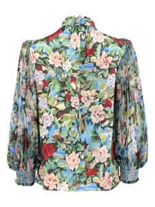 Alice + olivia Ilan floral-print blouse - Groen