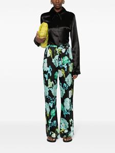 Christian Wijnants Pamir floral-print trousers - Zwart