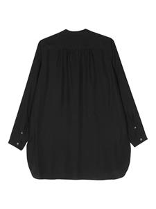 P.A.R.O.S.H. Sunny silk shirt - Zwart