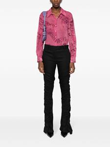 Blumarine Overhemd met print - Roze