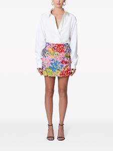 Carolina Herrera Katoenen blouse met puntkraag - Wit