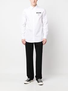 Moschino Overhemd met logoprint - Wit