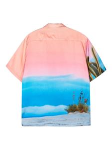 BLUE SKY INN Desert Sunrise graphic-print shirt - Roze