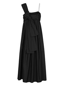 Cecilie Bahnsen Maxi-jurk met strik - Zwart