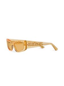Dolce & Gabbana Eyewear transparent rectangle-frame sunglasses - Oranje