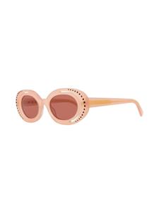 Marni Eyewear Zyon Canyon zonnebril met ovaal montuur - Beige