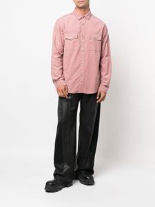 FRAME Ribfluweel overhemd - Roze