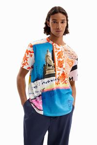 Desigual T-shirt - MATERIAL FINISHES