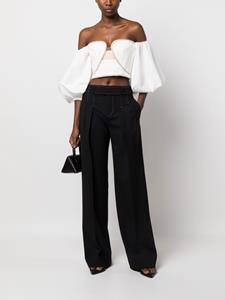 Self-Portrait Off-shoulder top - Wit