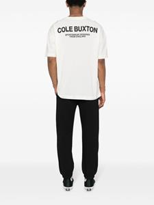 COLE BUXTON logo-print cotton T-shirt - Wit