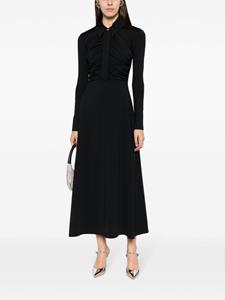 Viktor & Rolf Maxi-jurk met ruches - Zwart