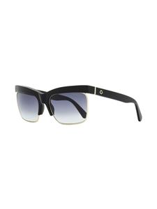 Moncler Eyewear x Veronica Leoni zonnebril met rechthoekig montuur - Zwart