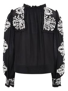 Sea Cordera cotton blouse - Zwart