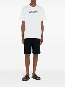 Burberry T-shirt met logoprint - Wit