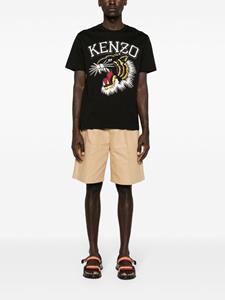 Kenzo Tiger Varsity cotton T-shirt - Zwart