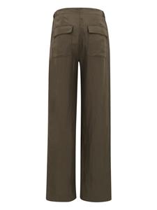 Vince mid-rise drawstring trousers - Bruin