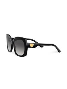 Dolce & Gabbana Eyewear DG Devotion butterfly-frame sunglasses - Zwart