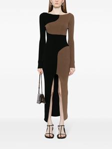 Mara Hoffman Maxi-jurk met colourblocking - Zwart