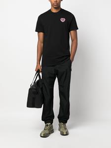 Moncler T-shirt met logopatch - Zwart